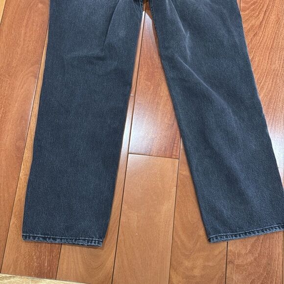 Good American Women Black Jeans Relaxed fit size 2 / 26 - Picture 6 of 11